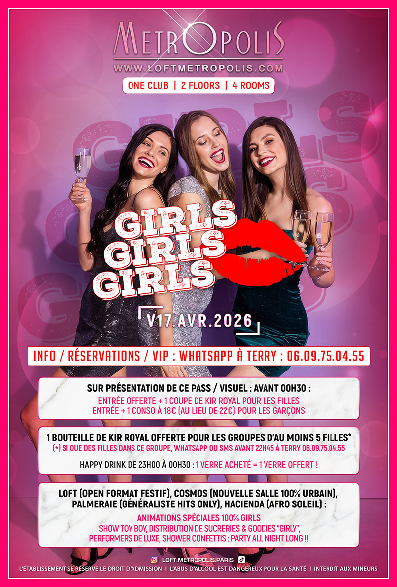 GIRLS GIRLS GIRLS (Verso)