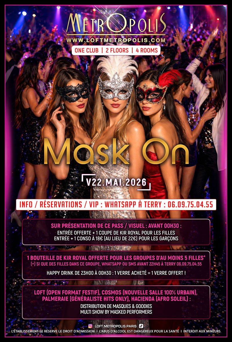 MASK ON (Verso)