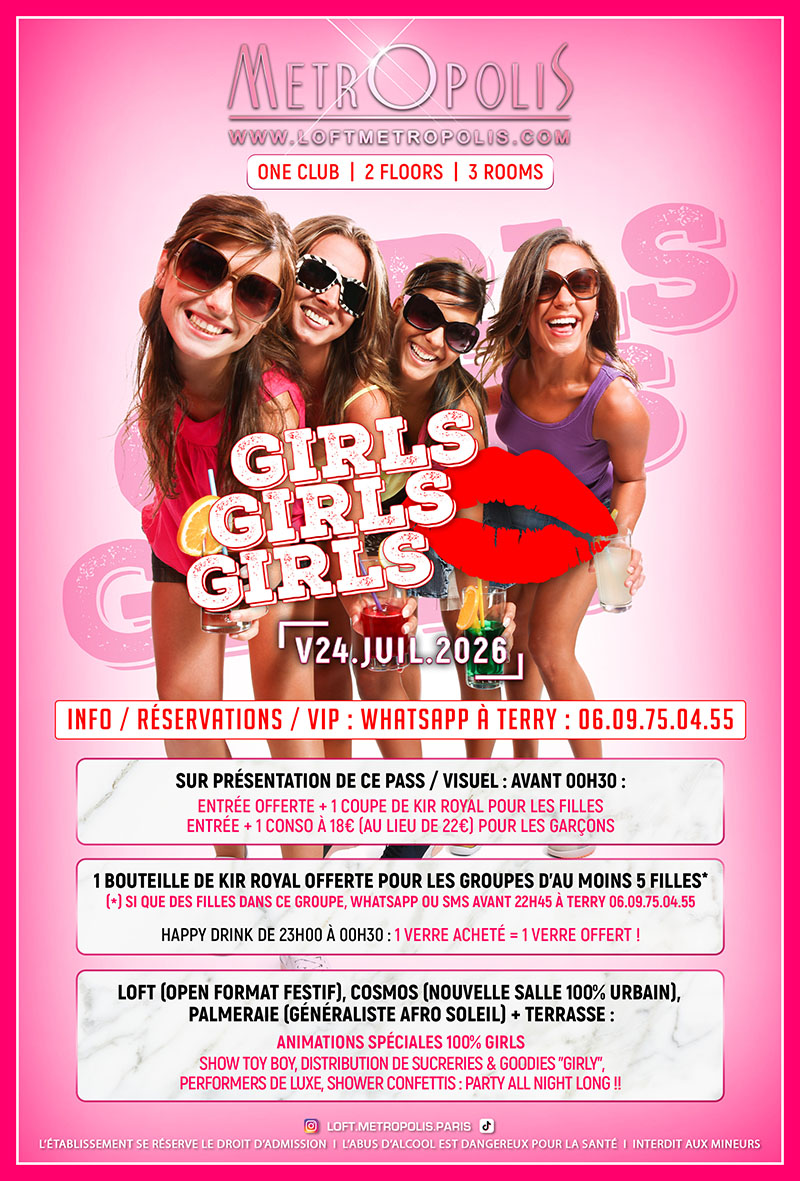 GIRLS GIRLS GIRLS (Verso)