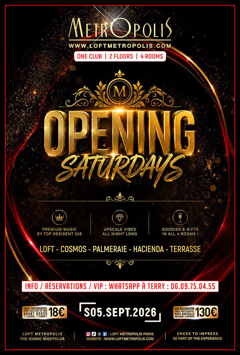 OPENING SATURDAYS