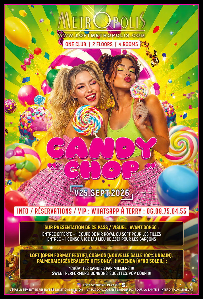 CANDY ''CHOP'' (Verso)