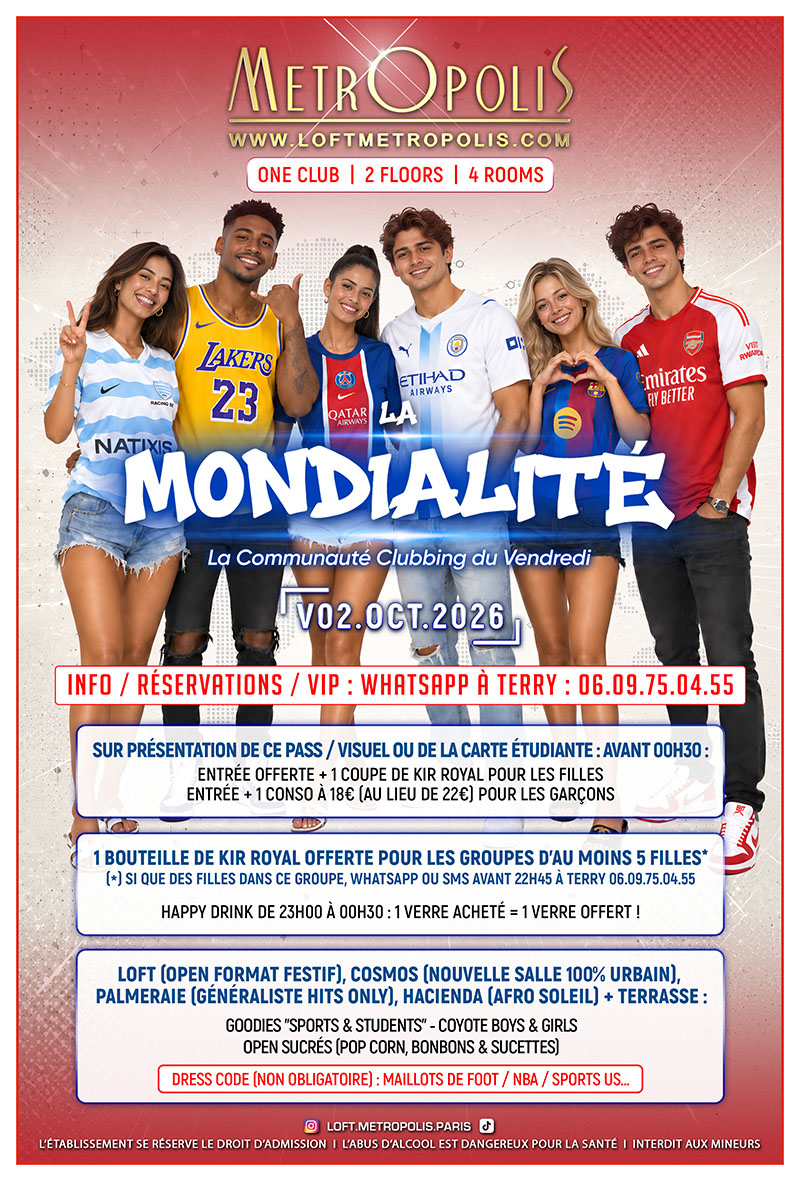 LA MONDIALITÉ (Verso)
