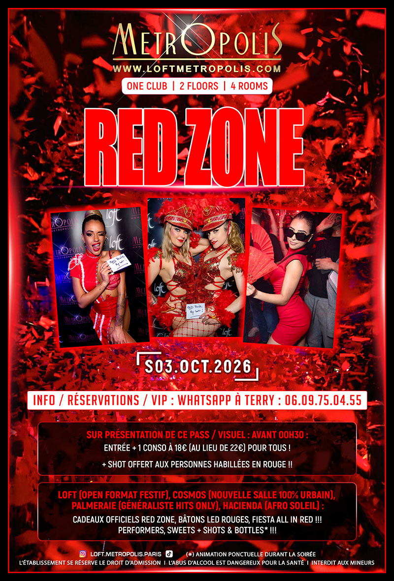 RED ZONE (Verso)