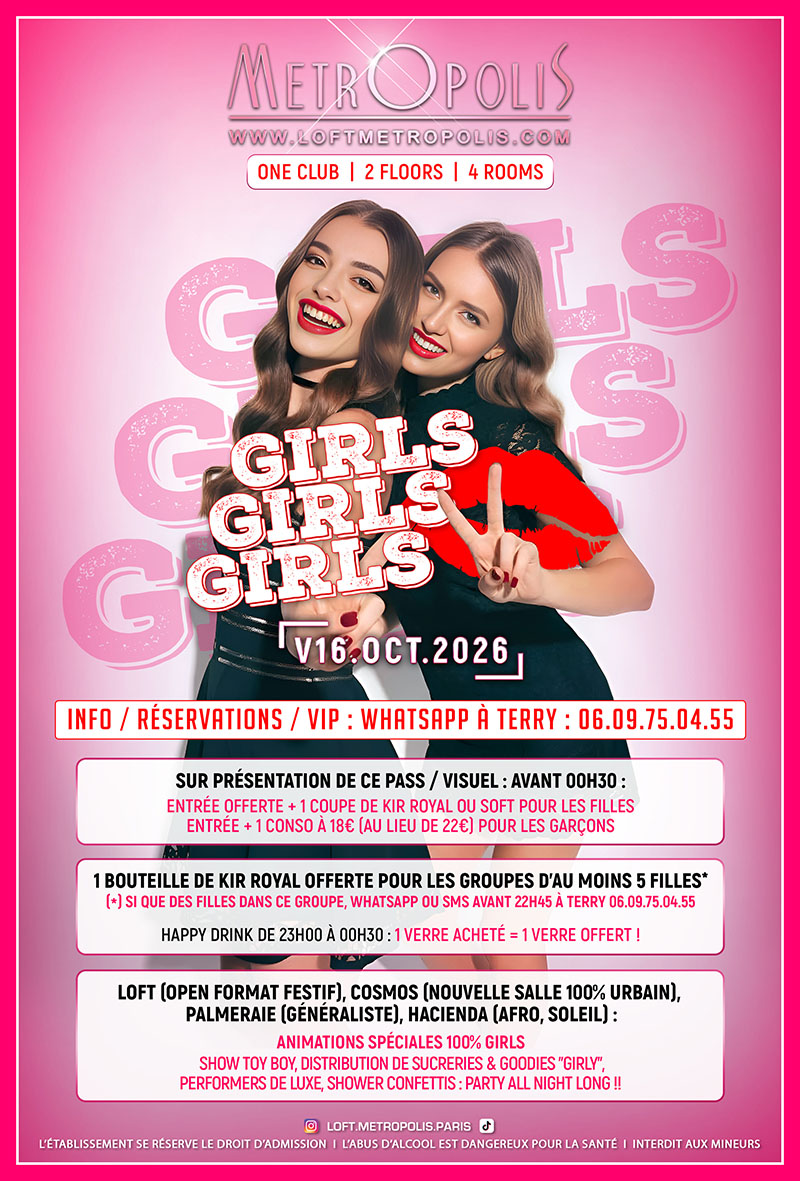 GIRLS GIRLS GIRLS (Verso)