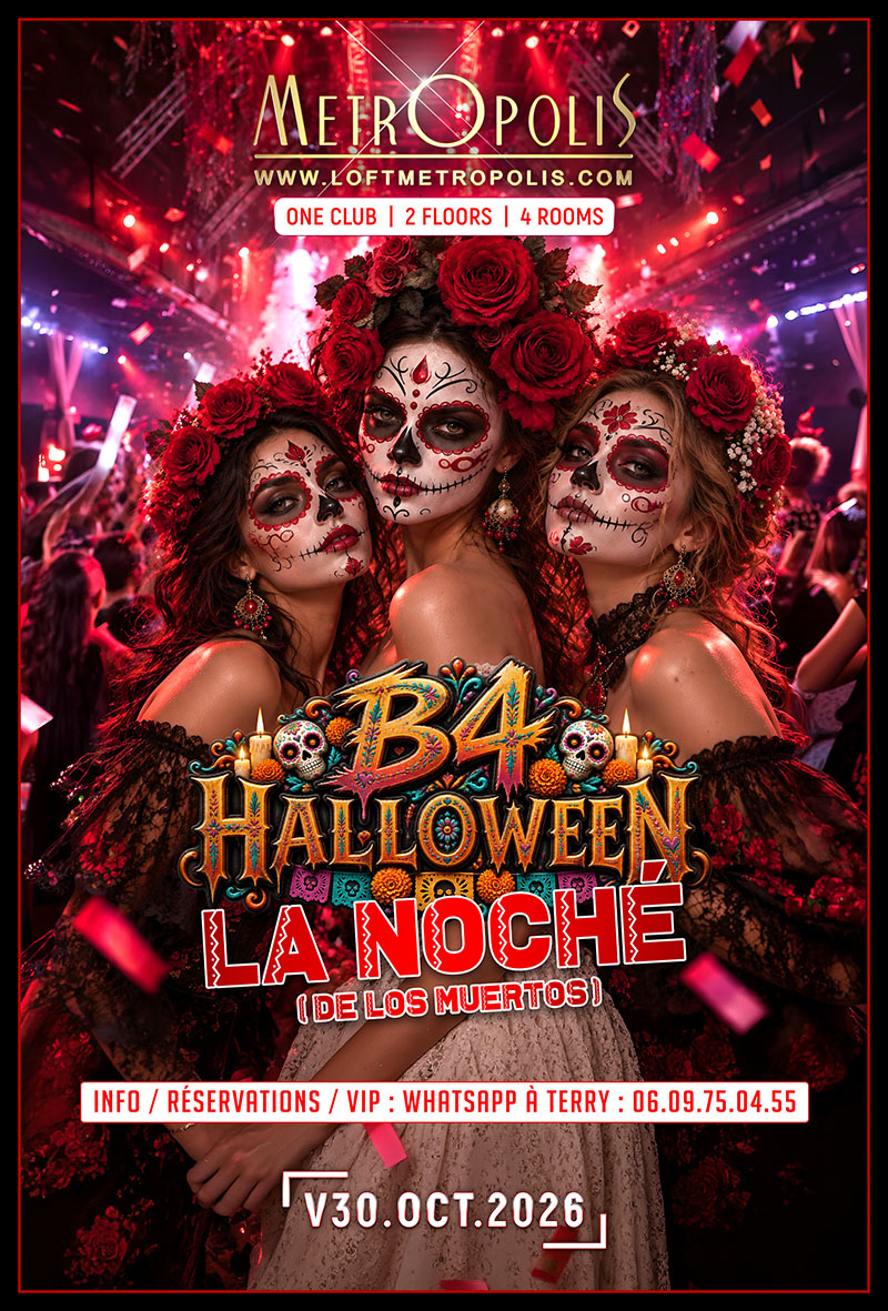 B4 HALLOWEEN : LA NOCHÉ