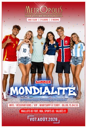 SUMMER MONDIALITÉ 07/08/26