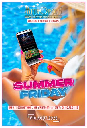 SUMMER FRIDAY 14/08/26