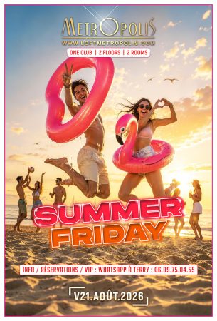 SUMMER FRIDAY 21/08/26